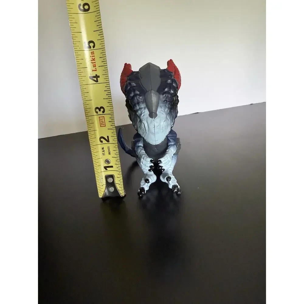 WowWee Fingerlings Untamed Dragon Shockwave Interactive Toy Figure Blue Red Horn